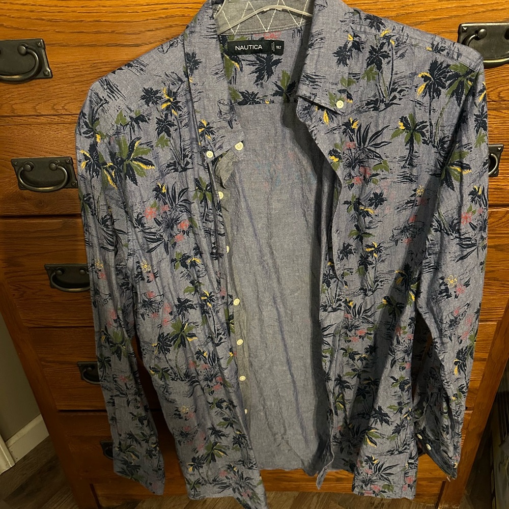 Nautica Blue Dress Shirt